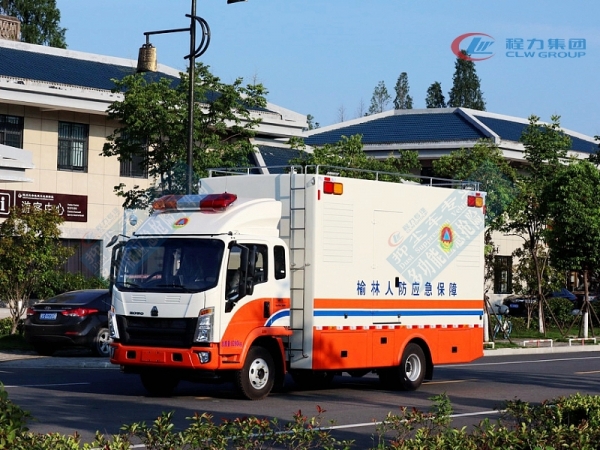 重汽豪沃移动式发电车[80-200kW]